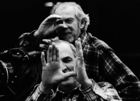Bergman and his go-to cinematographer Sven Nykvist--a match made in movie heaven.